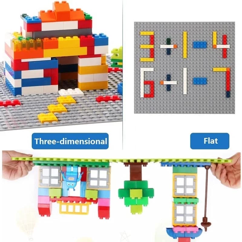 Plaques de Base classiques 32x32 16x32 points, blocs de construction en plastique, assemblage de bri