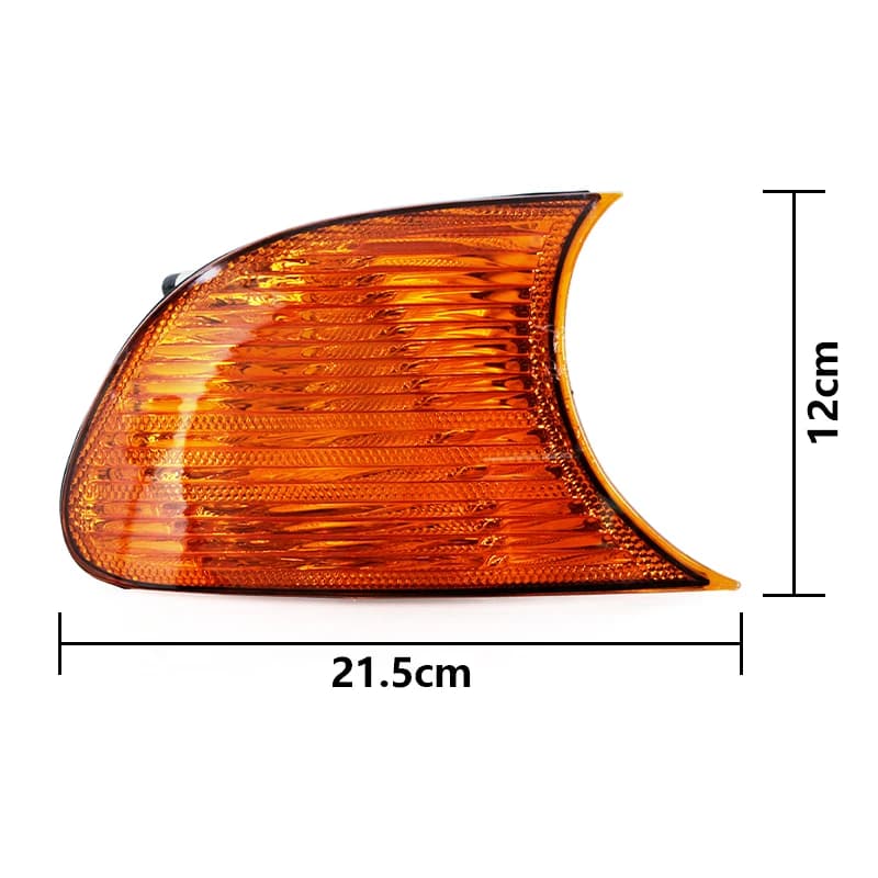 Pour BMW E46 2 portes 1998 1999 2000 2001 Clignotant de voiture, feu de position latéral, feu antibr