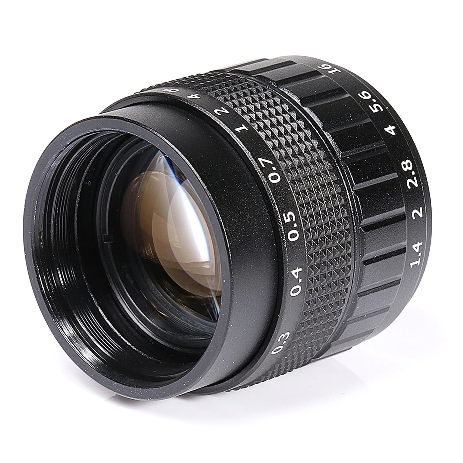 Objectif CCTV 50mm F1.4 APS-C + anneau d'adaptation + 2 anneaux Macro pour sony Fuji NIKON1 Canon EO