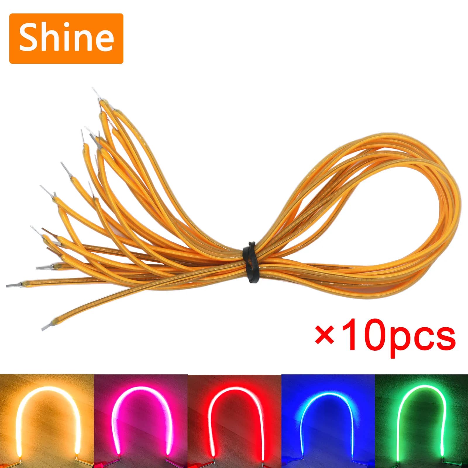Filament LED Flexible 3V COB 38mm 60mm 95mm 80mm 130mm 145mm 185mm 260mm 300mm, pièces de lampe à am