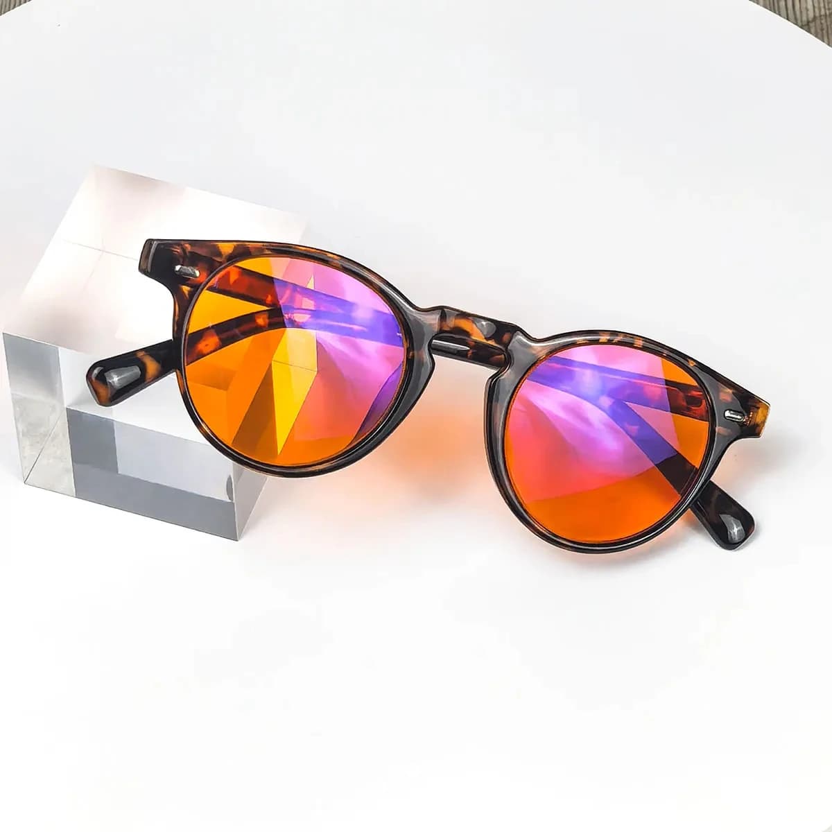 HINU-Lunettes rouges pour hommes et femmes, verres orange, filtre à lumière bleue, pour un meilleur 