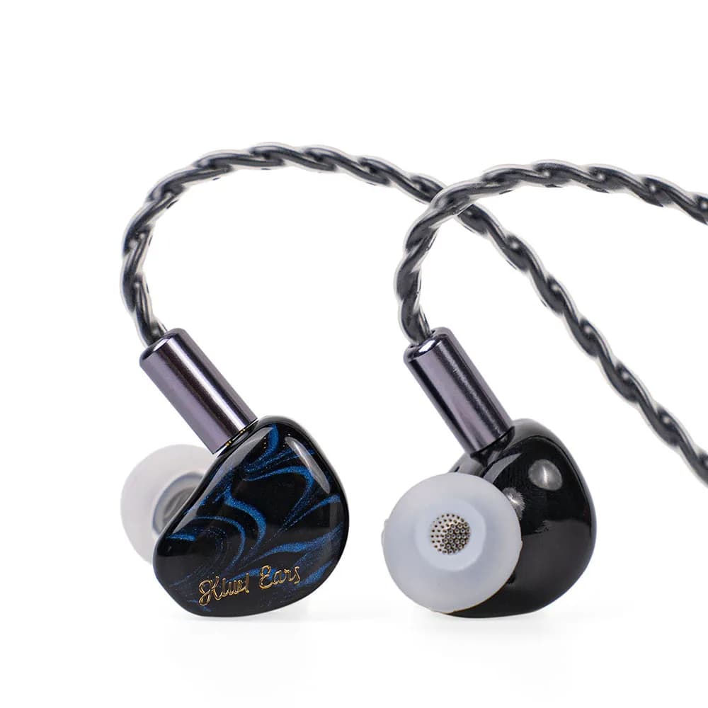 Linsoul Kiwi Ears Cadenza 10 mm Beryllium Dynamic Driver IEM 3D imprimé avec prise interchangeable d