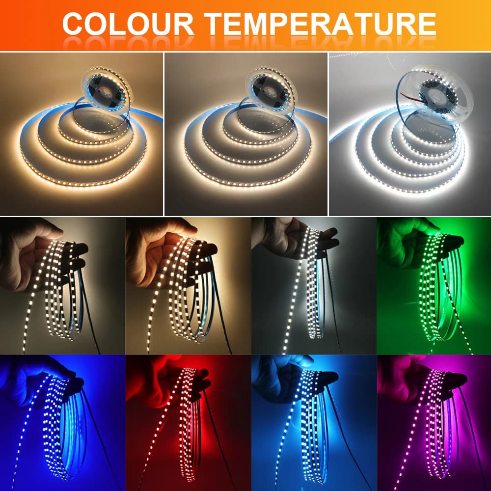 Bande lumineuse LED USB blanche chaude, éclairage de fond TV, lampe de décoration intérieure, bande,