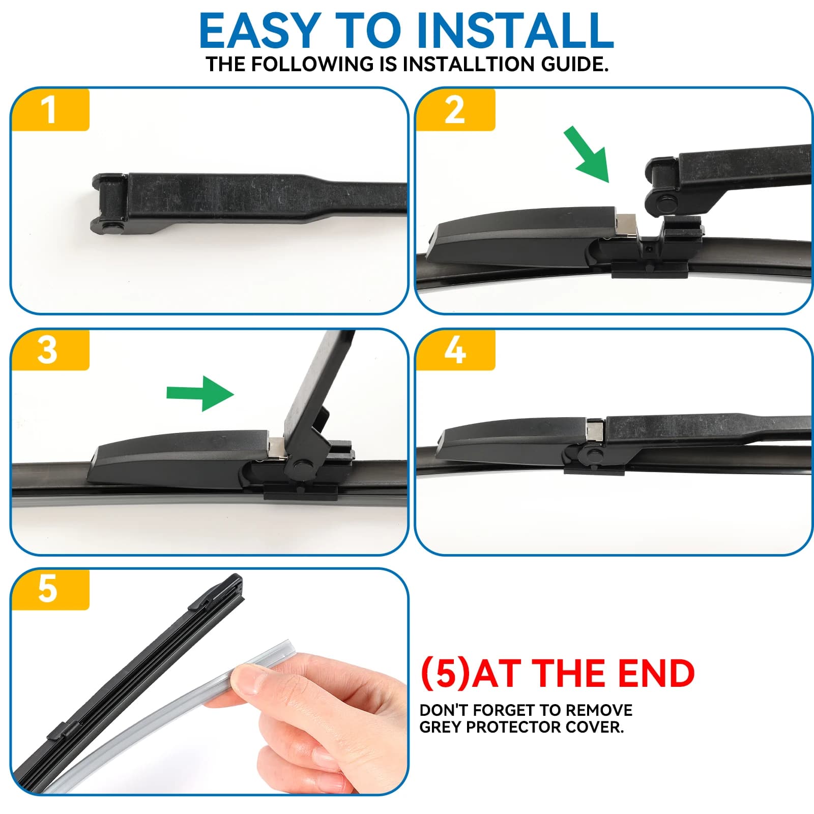 Erick's Wiper-Essuie-glace avant LHD, pour Mercedes Benz CLK-aqWGeneCGeneCLK 200 240 270 280 320 350