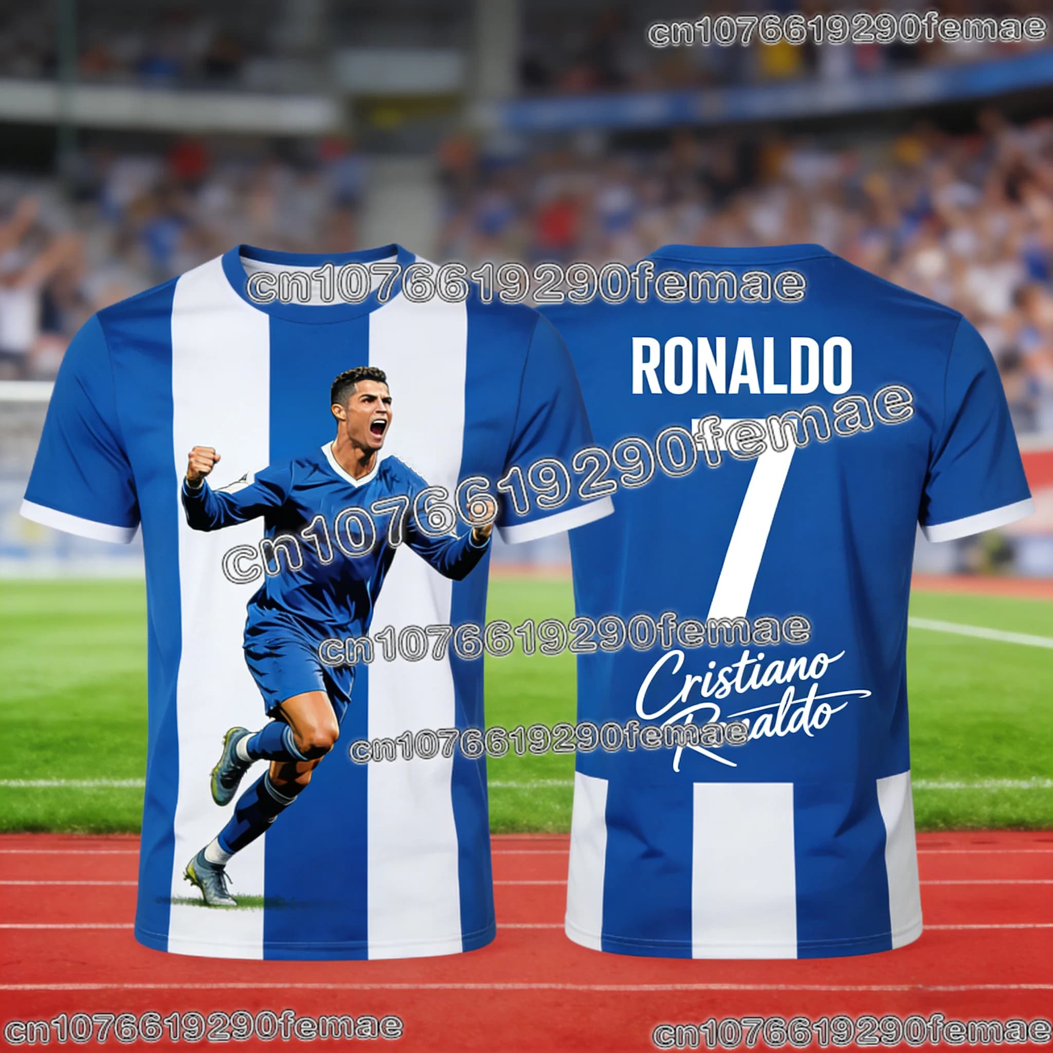 2026 Ronaldo # Maillot de football 7 Fan Edition pour adultes et enfants, chemise d'entraînement de 
