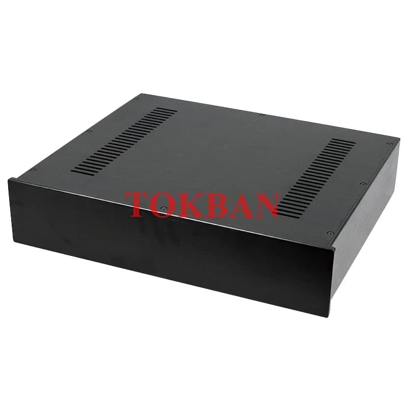 Tokban 431*308/358*92mm tout en aluminium amplificateur de puissance châssis Tube préamplificateur b