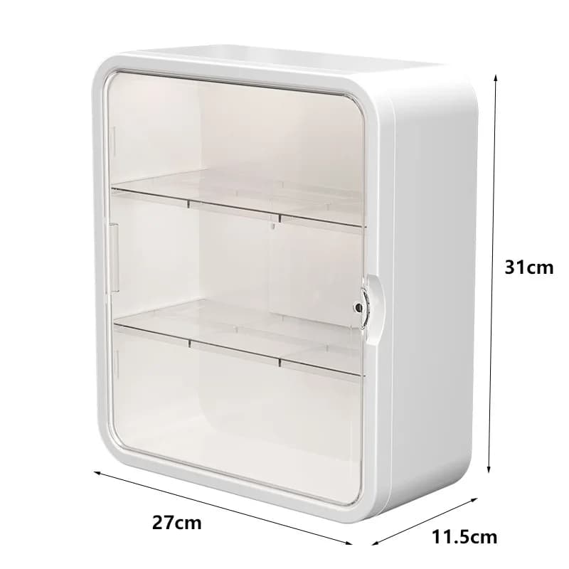 Tenture murale sans poinçonnage, installation familiale, armoire médicale sur pied, support de range
