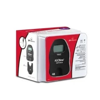Hémoglobine glycosylée PTS diagnostic HbA1c A1CNow + système professionnel Kit de Test domestique po