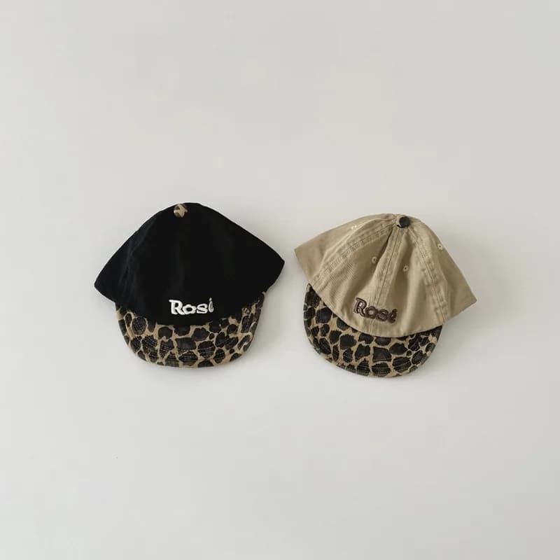 Nouvelle casquette de baseball pour bébé style Ins 2026, imprimé léopard, chapeau souple à visière p