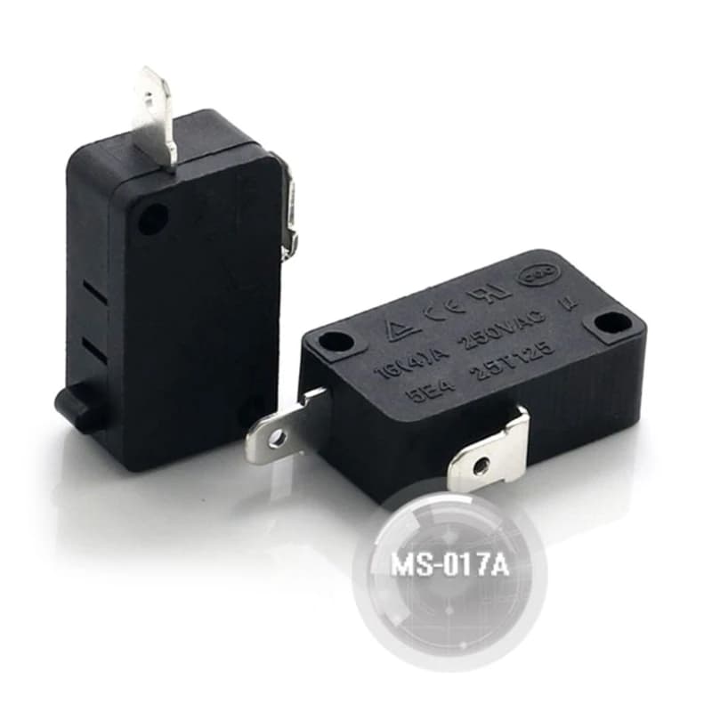 Micro interrupteur de porte de four à micro-ondes, 2 broches, 16a 250V, outils pour la maison, F92F