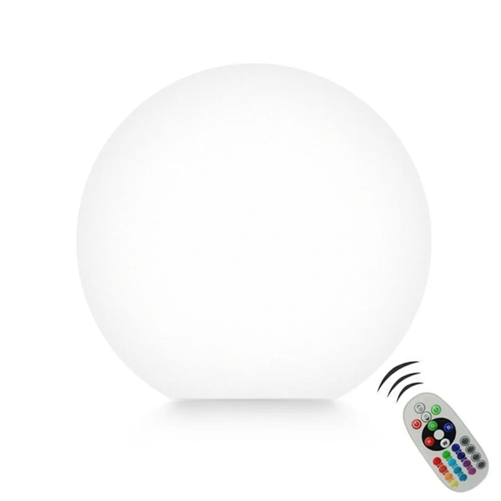 Boule lumineuse LED Rechargeable pour enfants et adultes, veilleuse Globe à couleur changeante RGB a