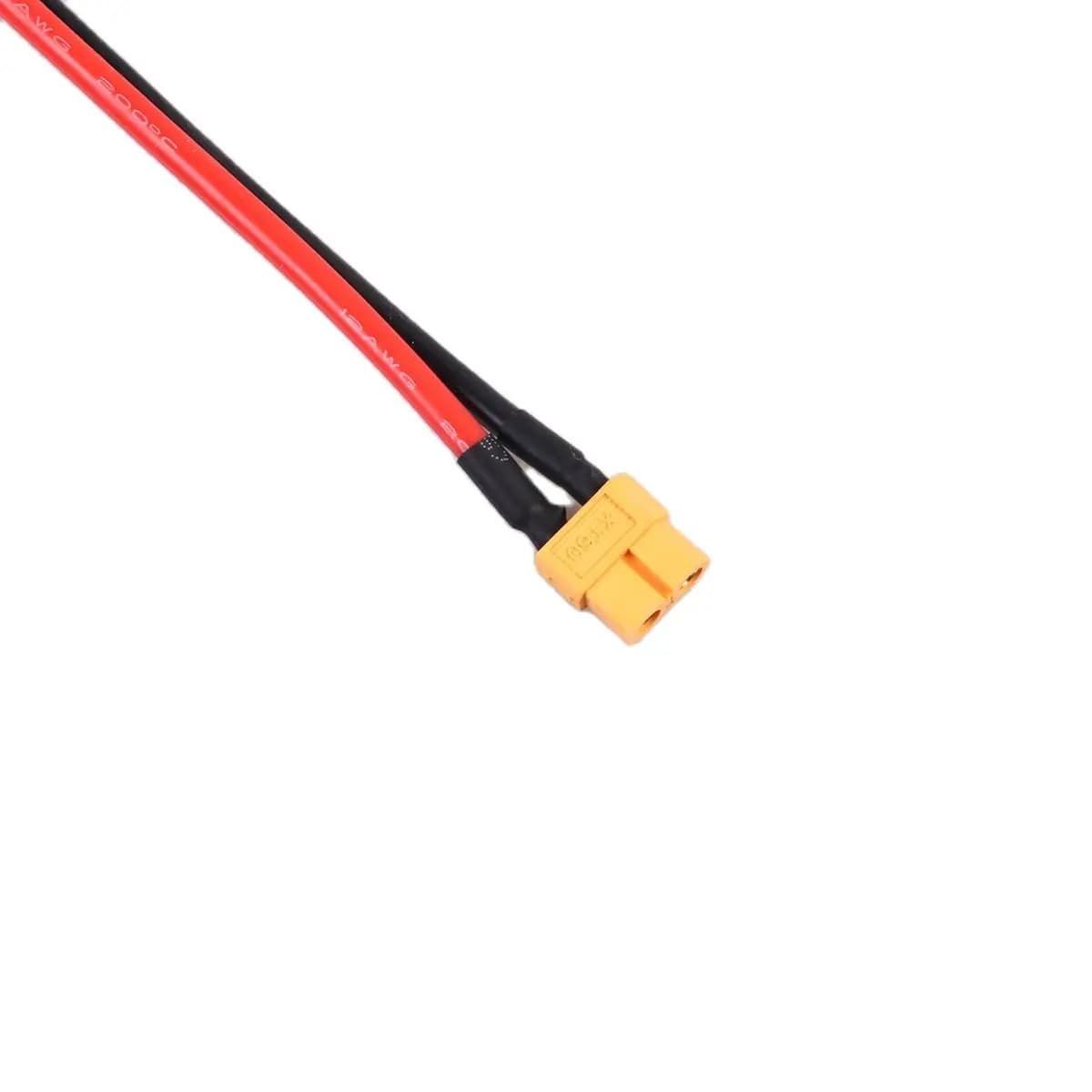 Câble d'extension de prise mâle à femelle XT60, 1 pièce, fil en Silicone, plusieurs tailles 14awg 12