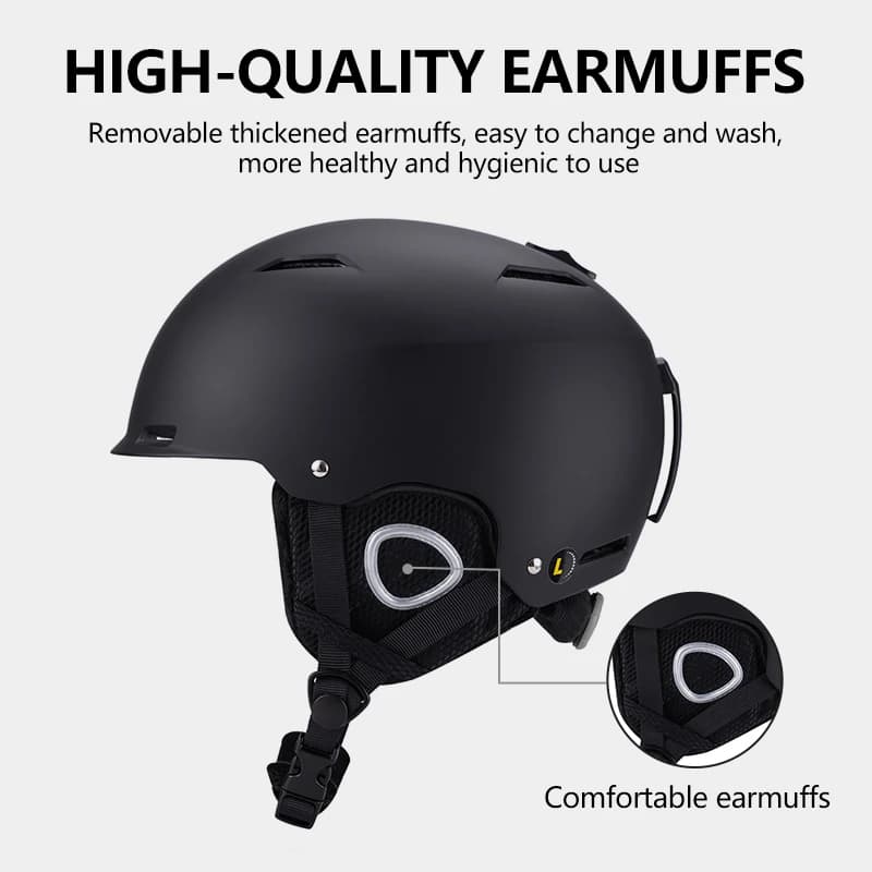 Horntour nouveau casque de Ski ABC + EPS haute qualité garder au chaud casque de Ski Anti-impact pou