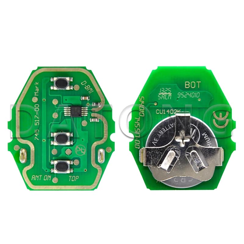 Datong – clé télécommande pour voiture BMW série 1 3 5 7, 315/433 Mhz, transpondeur ID44 PCF7935, sy