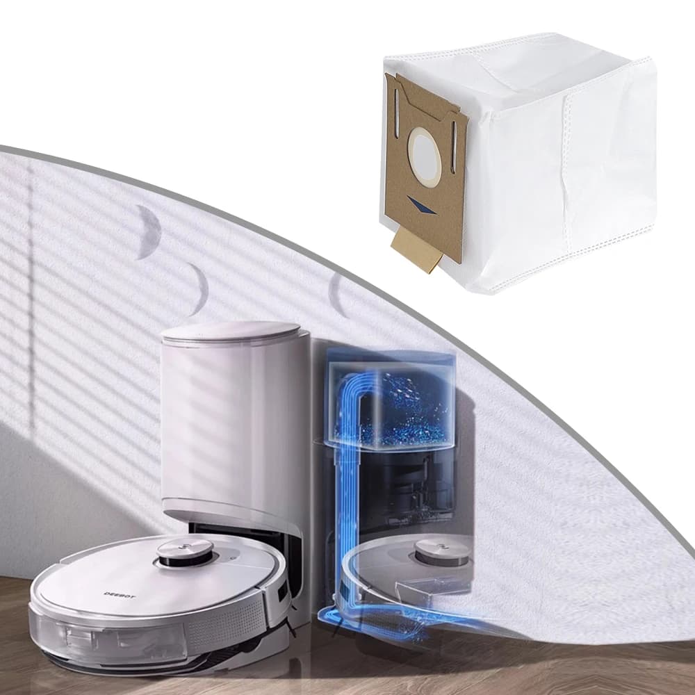 Pour ECOVACS Deebot OZMO T8/T8 Max/T8 AIVI/T9+/N8 Pro/N10 Plus : brosse principale, brosse latérale,