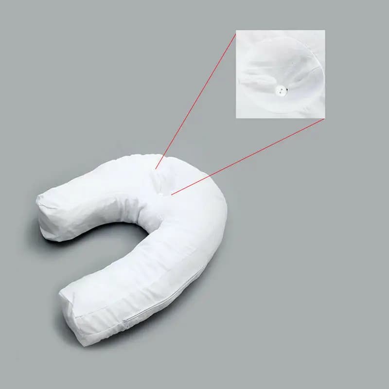 Oreiller en forme de U pour dormir le cou et le dos, sommeil latéral, pro thérapeutique, solide, pou