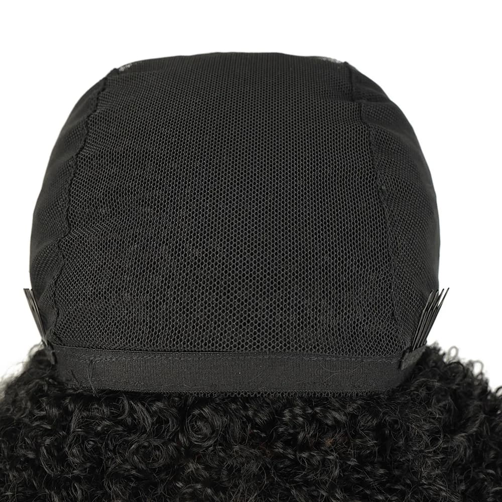 Perruque courte synthétique Afro perruques bouclées lâches pour les femmes noires perruques Afro cou
