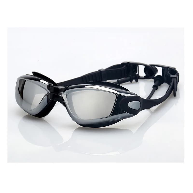 Lunettes de natation myopie pour adultes, bouchon d'oreille, anti-buée, HD, lunettes de natation pro