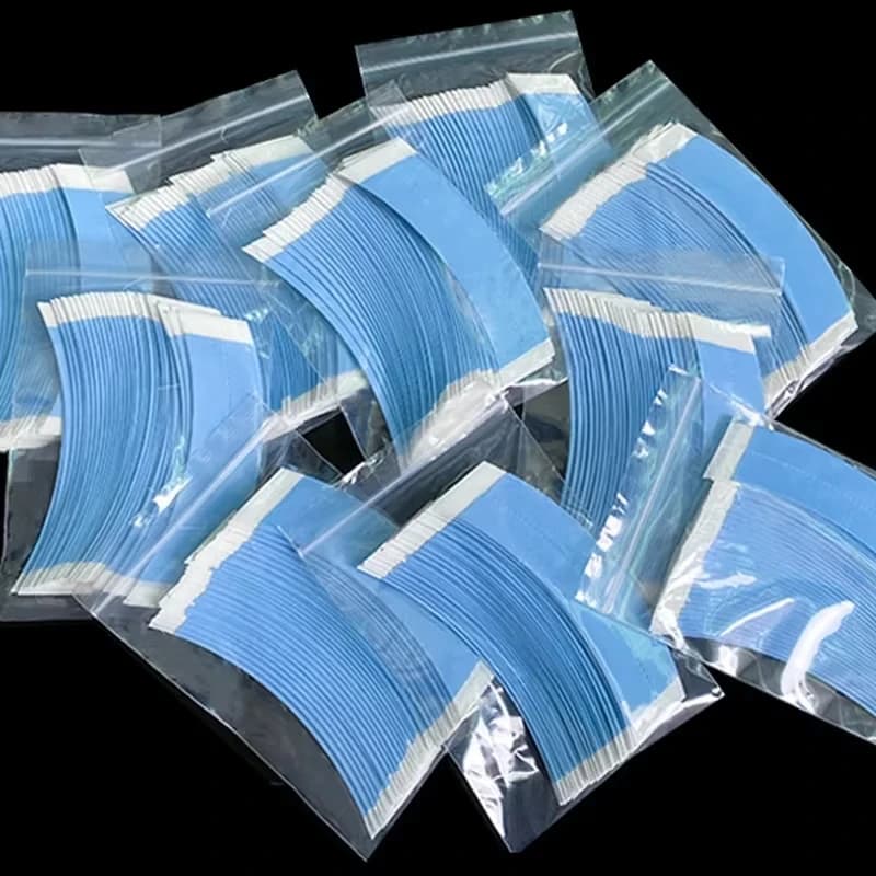 36 pièces de ruban adhésif double face imperméable pour perruques en dentelle, postiches, remplaceme