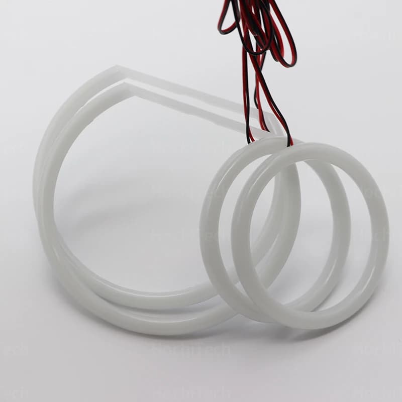 Kit yeux d'ange LED de haute qualité, 3 ans de garantie, anneau Halo en coton blanc pour BMW série 1