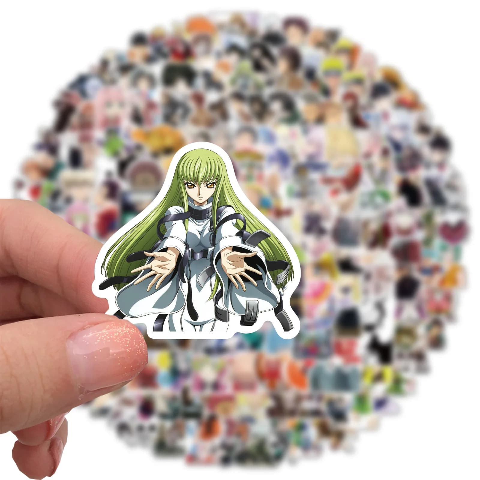 300 pièces mélange Anime autocollants pour enfants une pièce JujutsuKaisen DragonBall autocollant br