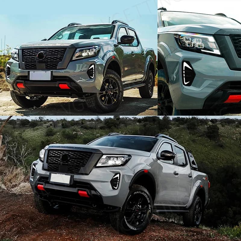 Feu antibrouillard Led DRL pour conduite diurne, adapté à Nissan Navara NP300 Frontier 2020 2021, cl