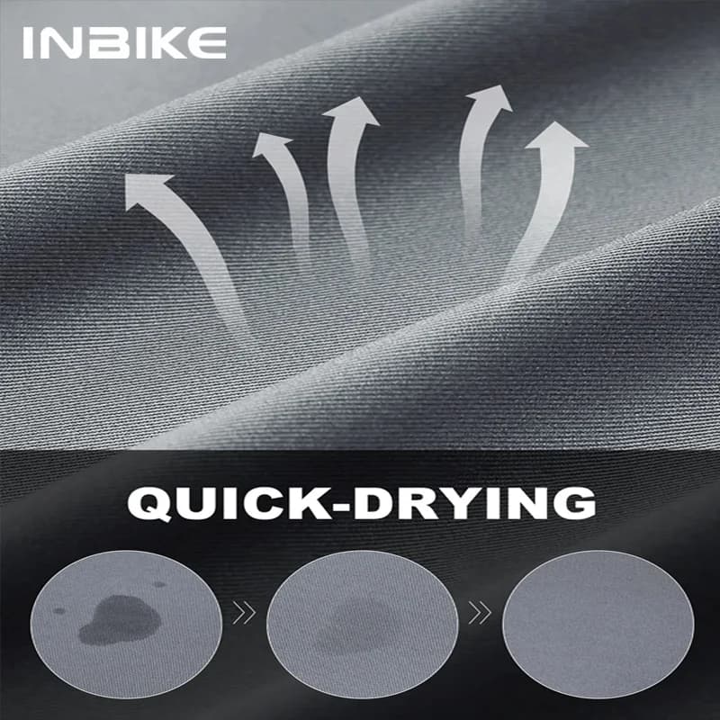 INBIKE maillot de vélo à manches courtes homme été maillot de cyclisme sur route vêtements pour homm