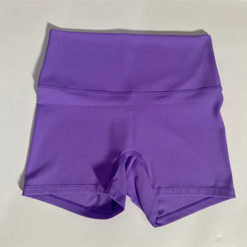 Collants courts et doux pour femmes, couleur unie, Sexy, Fitness, Yoga, Compression, entraînement co