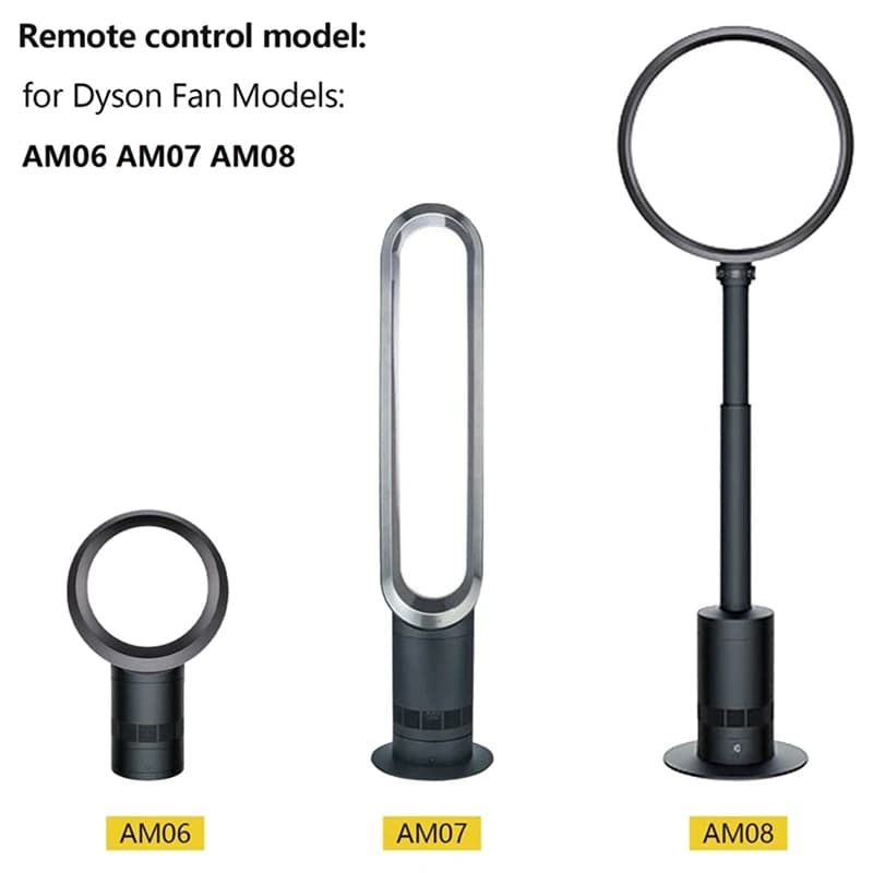 Télécommande de remplacement pour Dyson AM06 AM07 AM08, ventilateur de chauffage et de refroidisseme