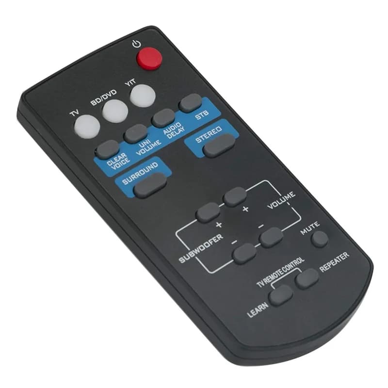 FSR60 WY57800 Remplacer Télécommande pour Yamaha Soundbar ATS-1010 YAS-101 YAS-101BL YAS-CU201 ATS10