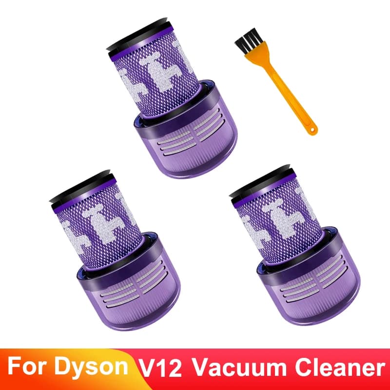 Filtres lavables pour aspirateur sans fil Dyson V12 Slim Detect absolu, filtre HEPA, pièces de recha