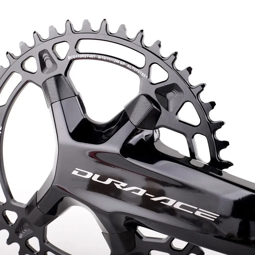Boulons à plateau unique, écrous décorés en alliage pour Shimano FC-9000 R7000 R8000 R9100 R9200 fc-