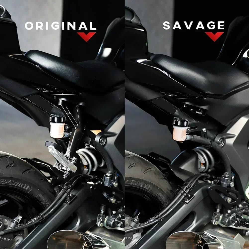 Pour YAMAHA YZF R7 R1 R1M 2021-2025 pied cheville plaque d'obturation supprime arrière passager repo