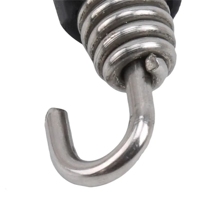 2 pièces tuyau d'échappement crochet à ressort moto crochets à ressort en acier inoxydable pour Akra
