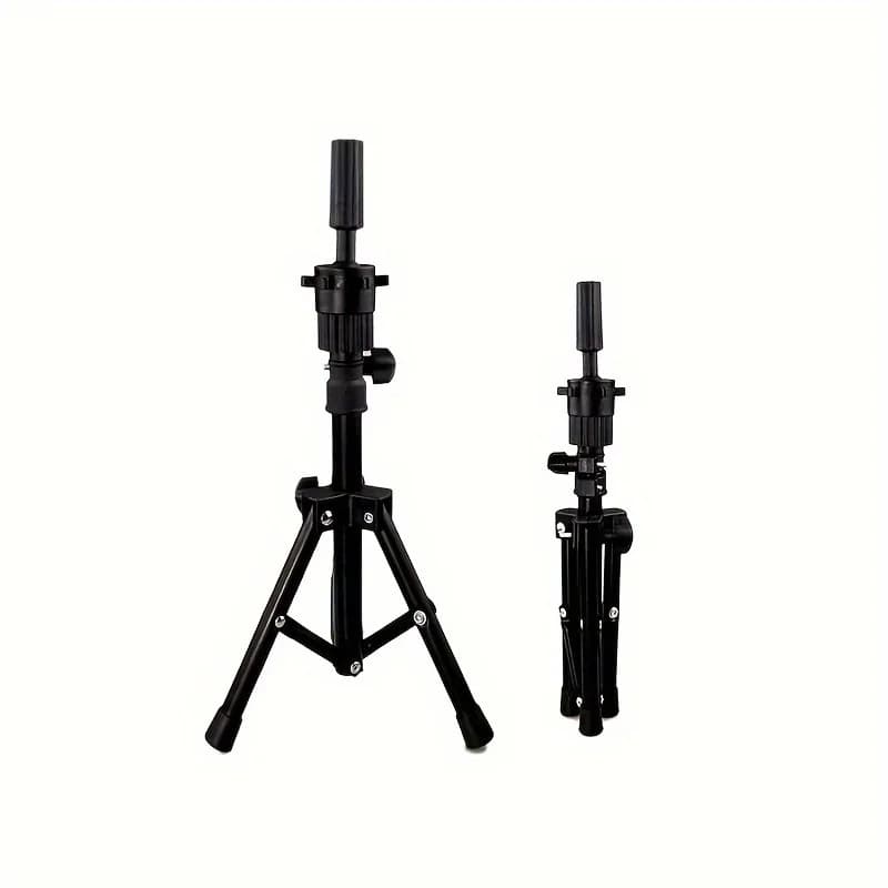 Support de tête de mannequin de table réglable pour la pratique de la coiffure, idéal pour l'entraîn