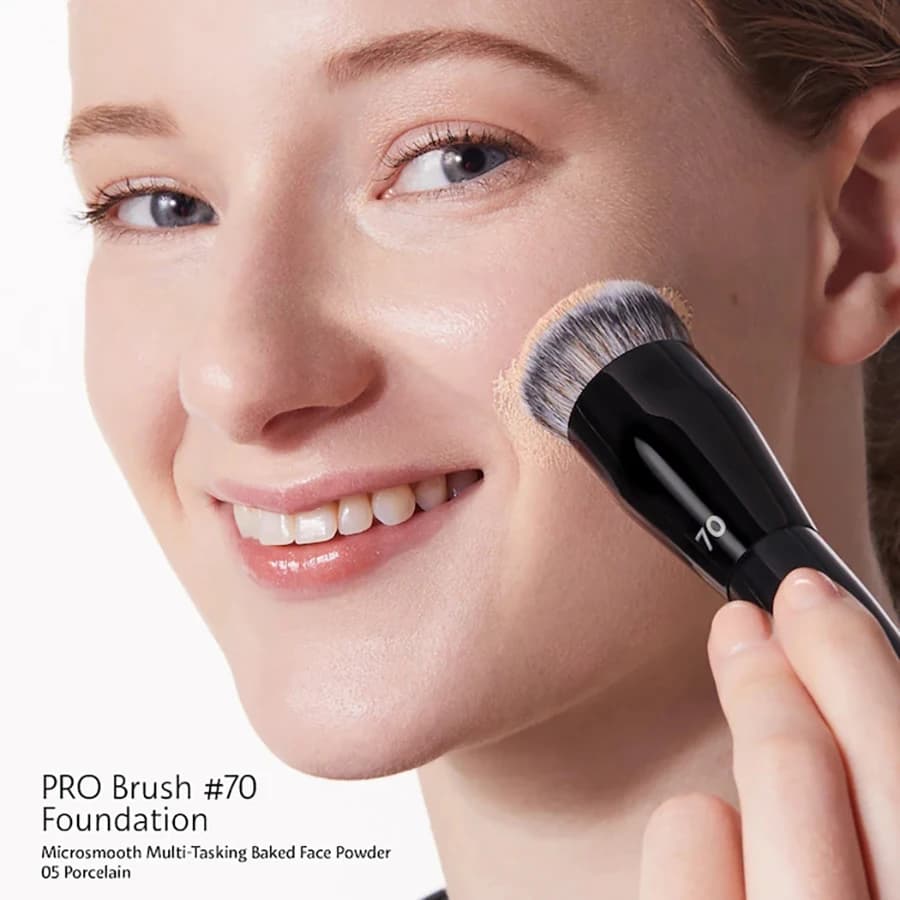 70 Pro grand fond de teint brosse crème fond de teint pinceau de maquillage potelé professionnel che
