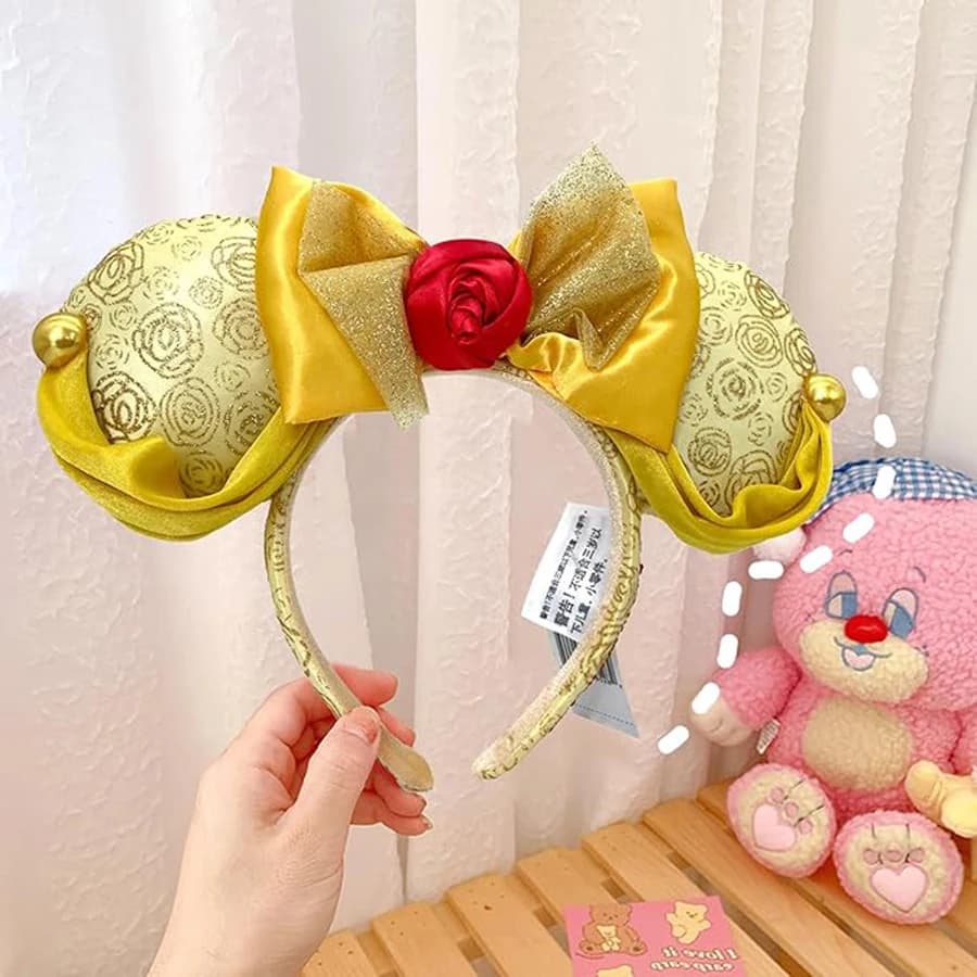 Serre-tête princesse Mickey Mouse pour femmes, serre-tête Disneyland pour adultes/enfants, accessoir