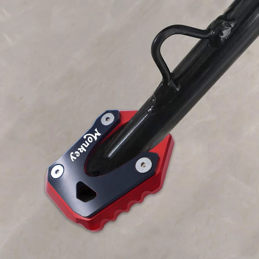 Pour Monkey 125 Monkey125 2018-2022 moto CNC béquille pied béquille latérale rallonge plaque de Supp