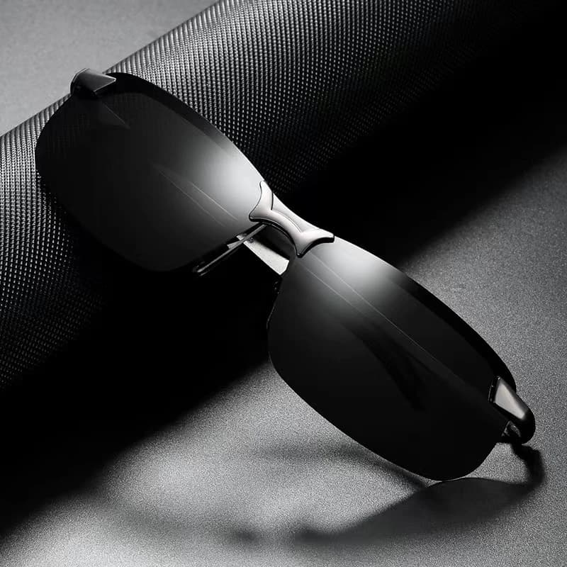 Lunettes de soleil polarisées classiques pour hommes, photochromiques, pour la conduite, changement 