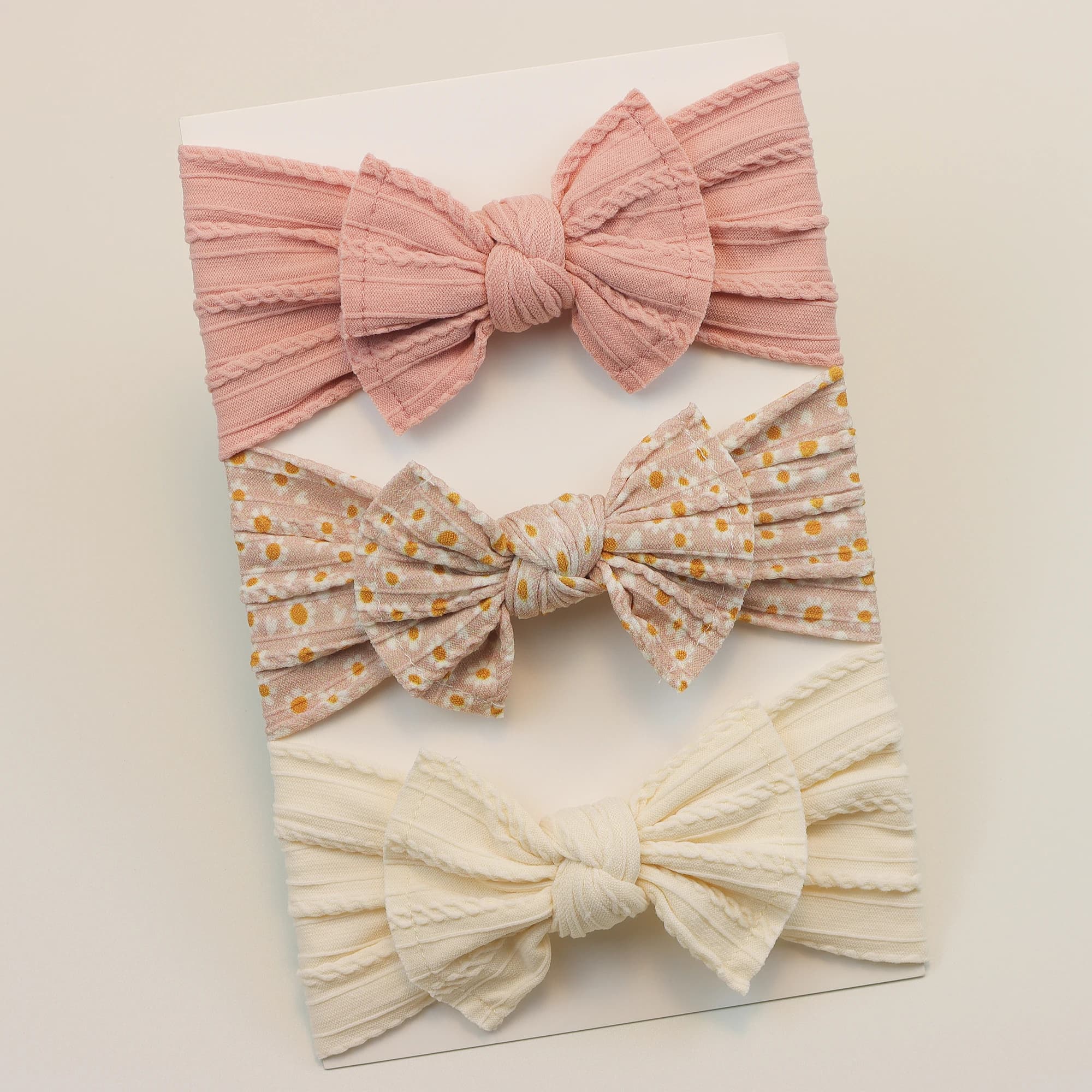 3 pièces/ensemble bébé fille bandeaux Lot arcs bébé bandeau nouveau-né cadeau élastique bandes de ch