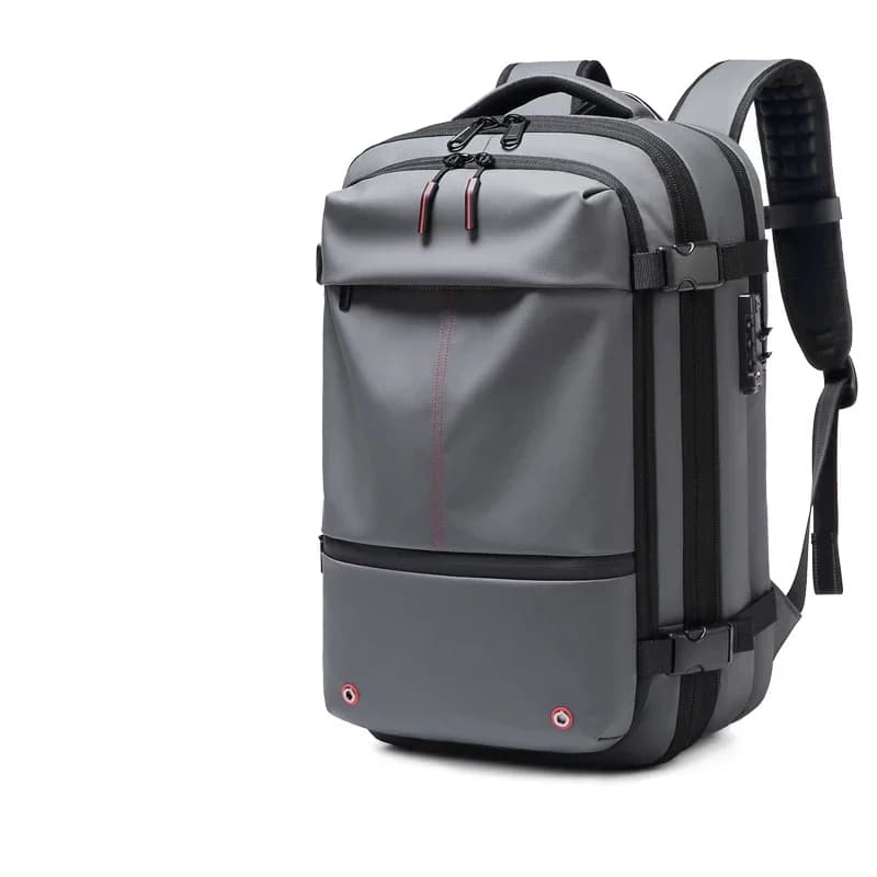 Sac à dos à compression sous vide pour ordinateur portable, sac à dos de voyage pour hommes, grande 