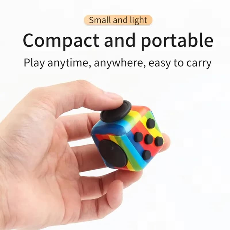 Fidget Cube anti-Stress main Spinner décompression jouet pour autisme tdah anxiété jouets sensoriels