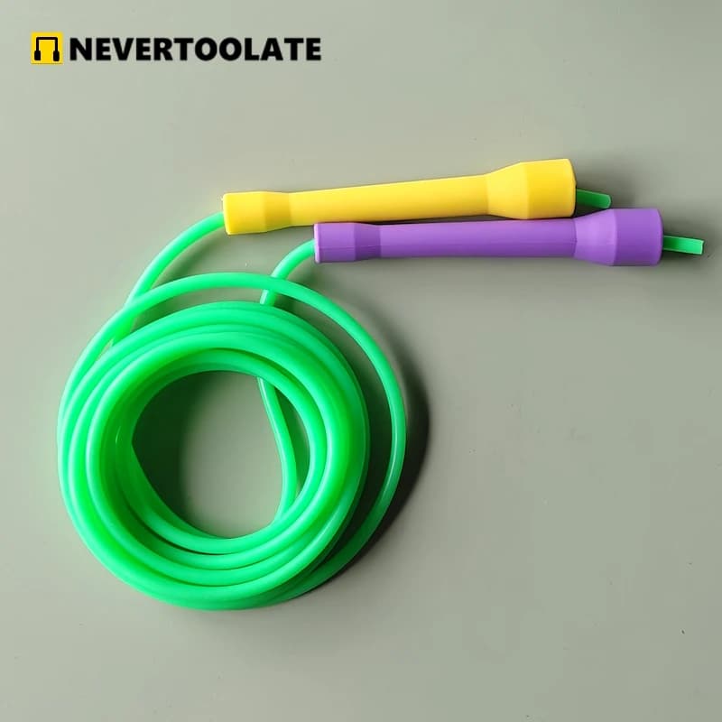 5mm 5.3mm 6mm de diamètre PVC corde CC poignée 3.2 mètres de long corde à sauter adulte vitesse cord