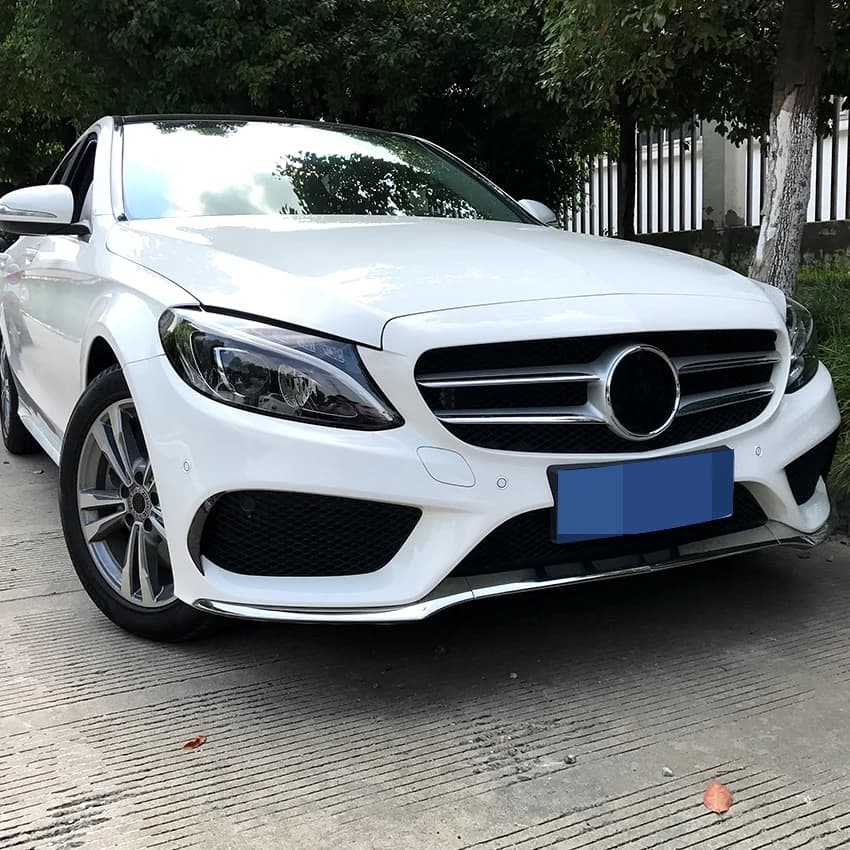 Garniture de couvercle de sortie d'air de pare-chocs avant de voiture, pour Mercedes Benz W205 class