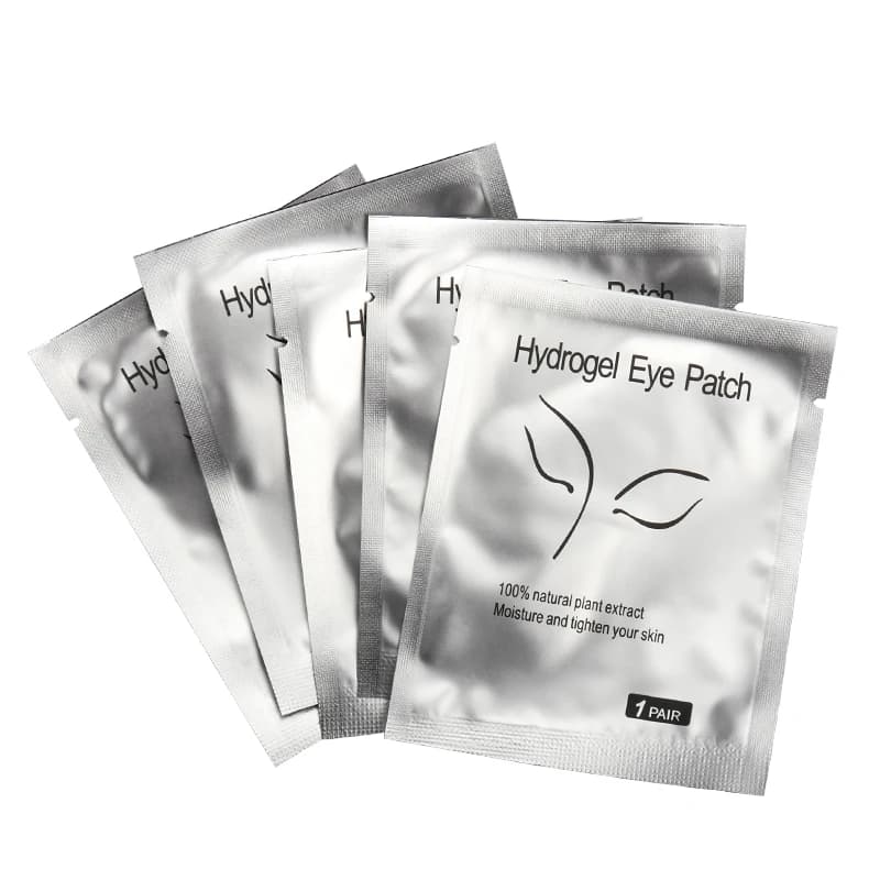 50 paires de patchs pour cils sous les yeux, coussinet d'isolation pour les yeux, élimine l'hydrogel