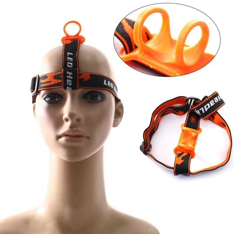 Bande de lampe de poche pour sauna, sangle de tête, ceinture, support de montage, 22 à 30mm, torche 