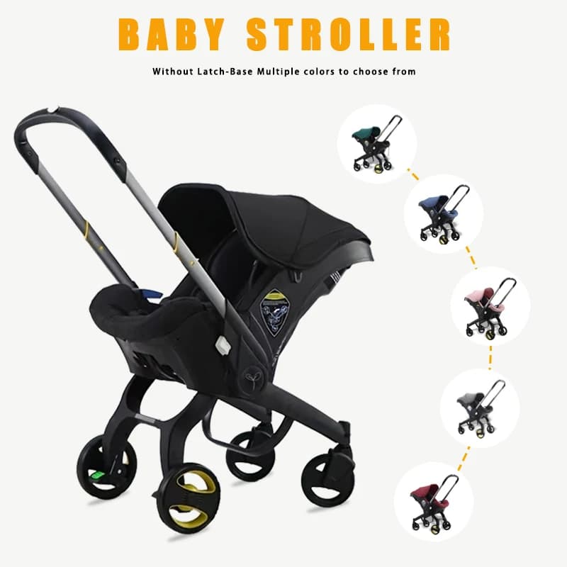 Poussette pour bébé |   Chariot pliable léger bidirectionnel |   Parfait pour les voyages et le shop
