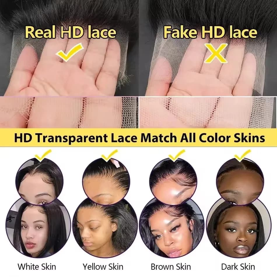 Perruques de cheveux humains bouclés 250% de densité, Deep Wave, 13x6, 360 HD, pré-épilées, avec den