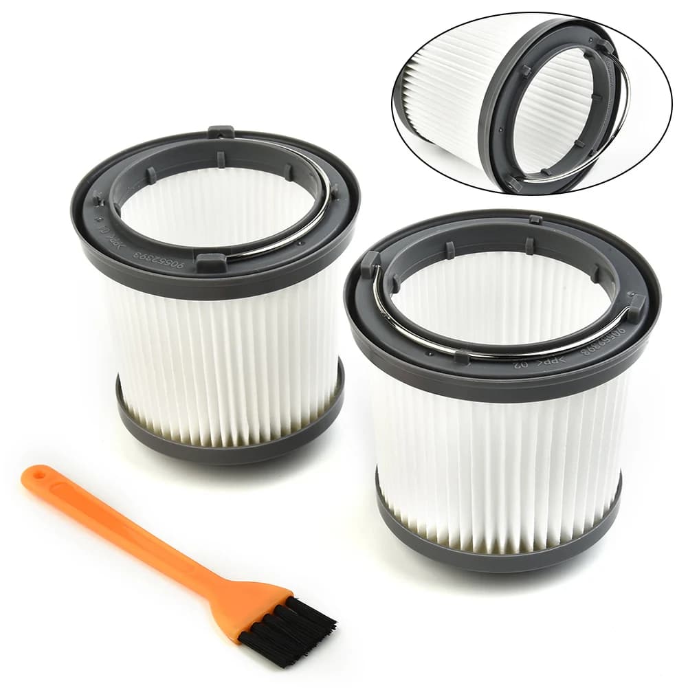 2x filtre d'aspirateur pour Black & Decker Dustbuster Pivot PD1820LF PV1210 nettoyeur lavable avec b