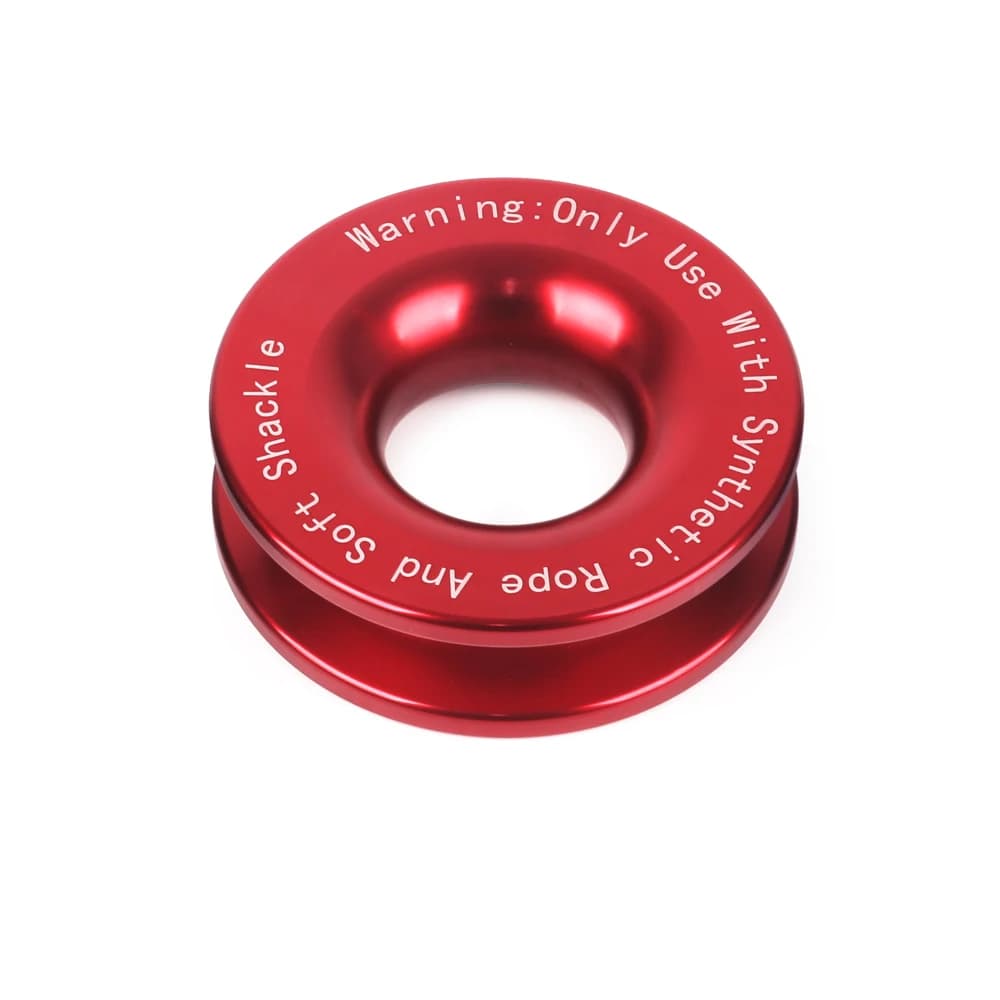 Anneau de récupération de voiture 41000 LBS, Kits d'anneaux de récupération de manille souple pour t